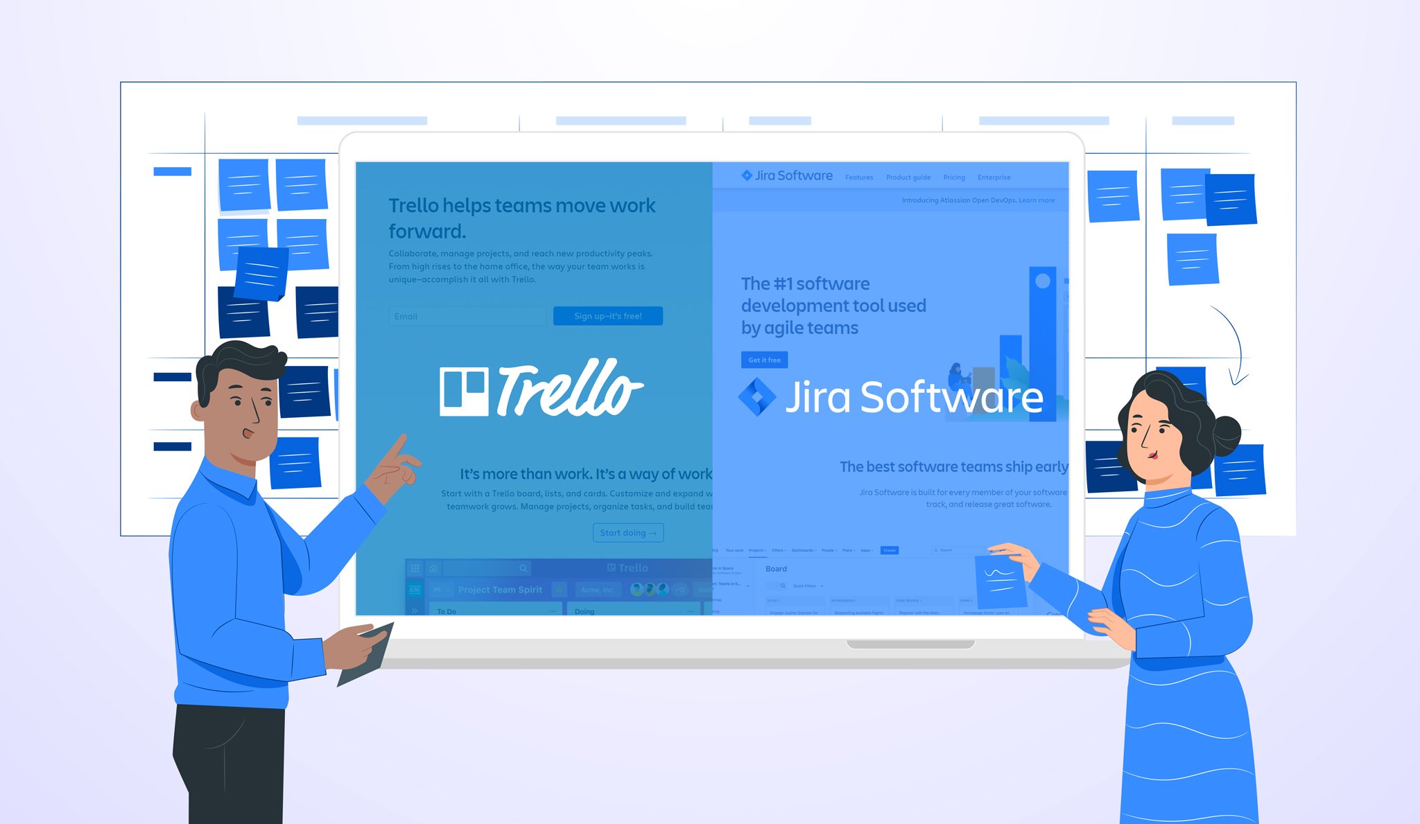Trello vs. Jira: Top Agile Project Management Tool (2023)