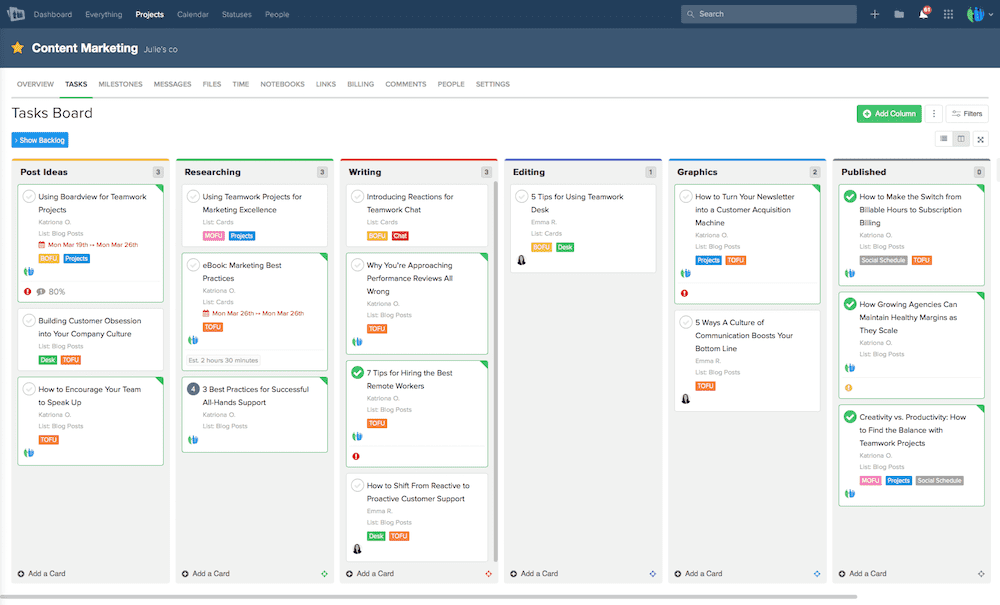 microsoft to do kanban board